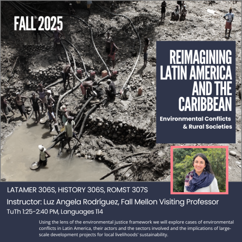 flyer for Fall 2025 course, Reimagining Latin America