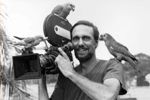 jorge bodanzky with parrots